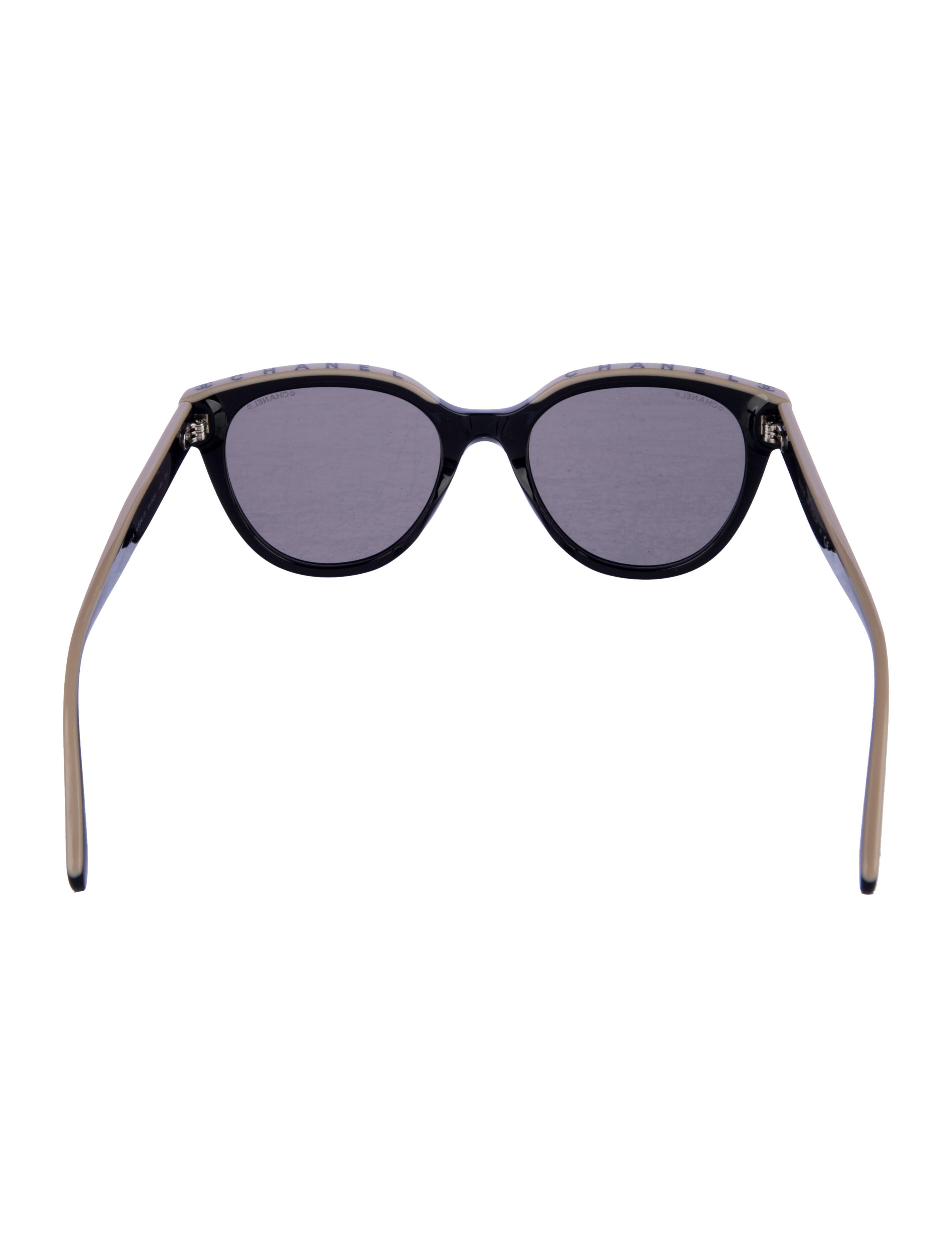 Chanel Interlocking CC Logo Oversize Sunglasses
