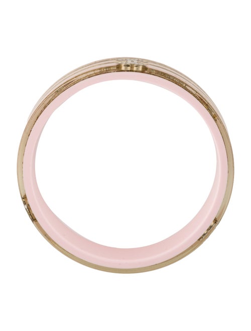 Chanel Resin & Strass CC Bangle