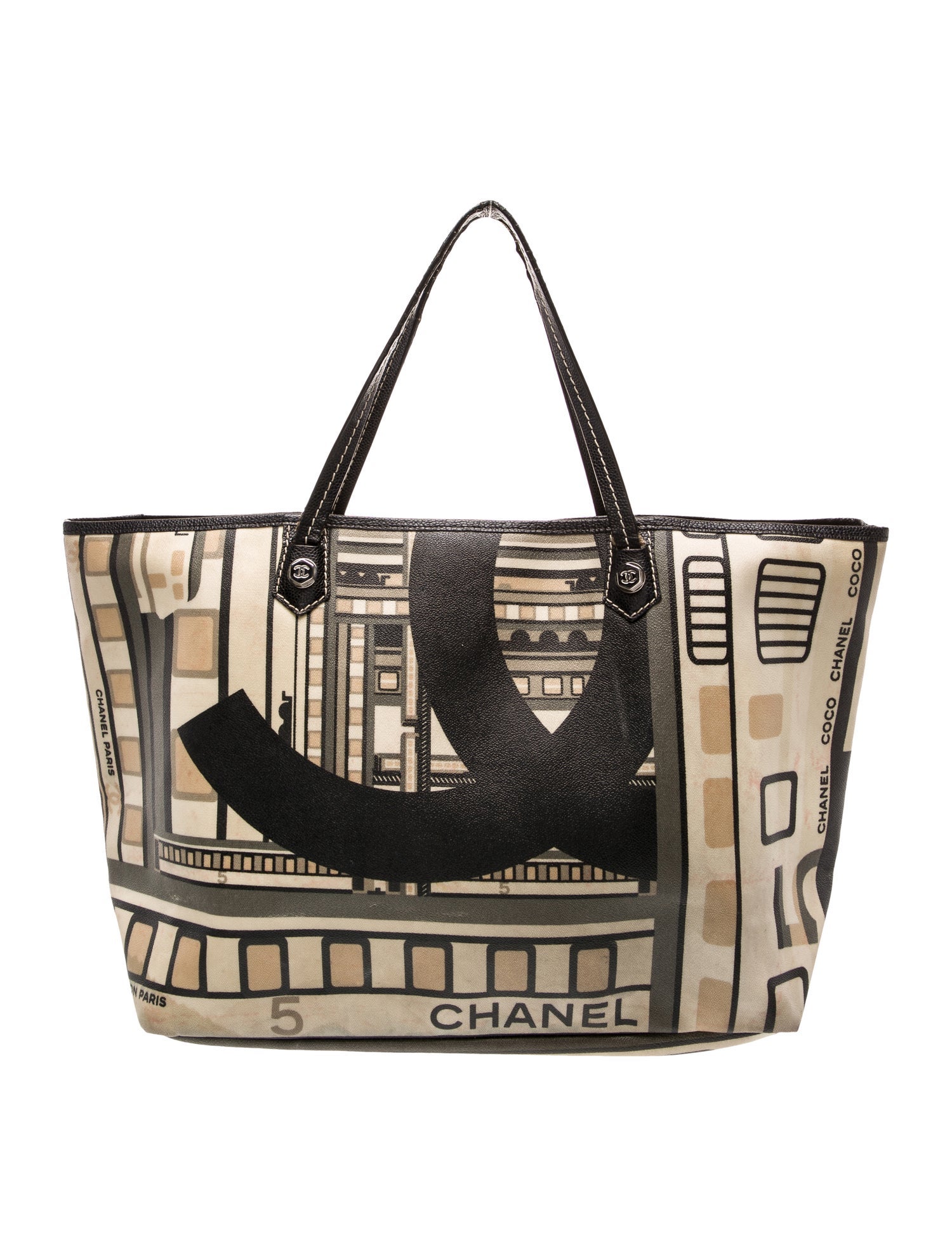 Chanel Le Train Shopping Tote
