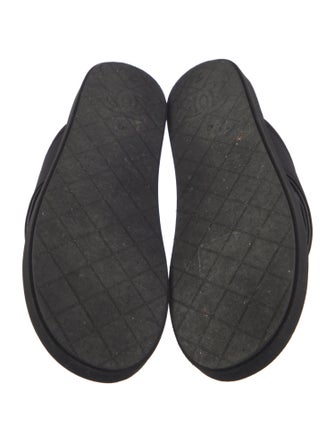 Chanel 2023 Interlocking CC Logo Slides