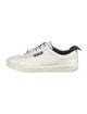 Chanel Interlocking CC Logo Leather Sneakers