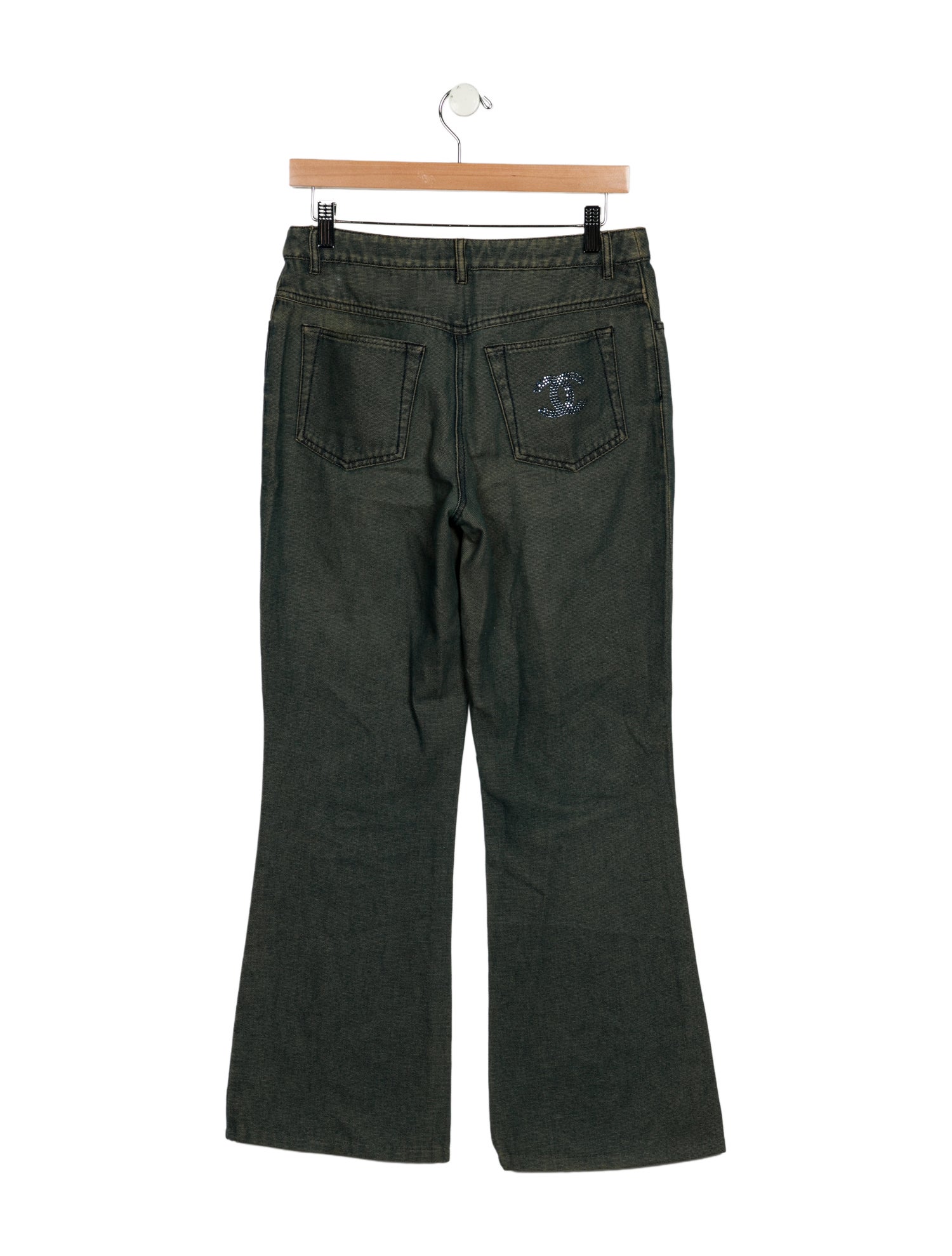 Chanel Vintage Wide Leg Jeans