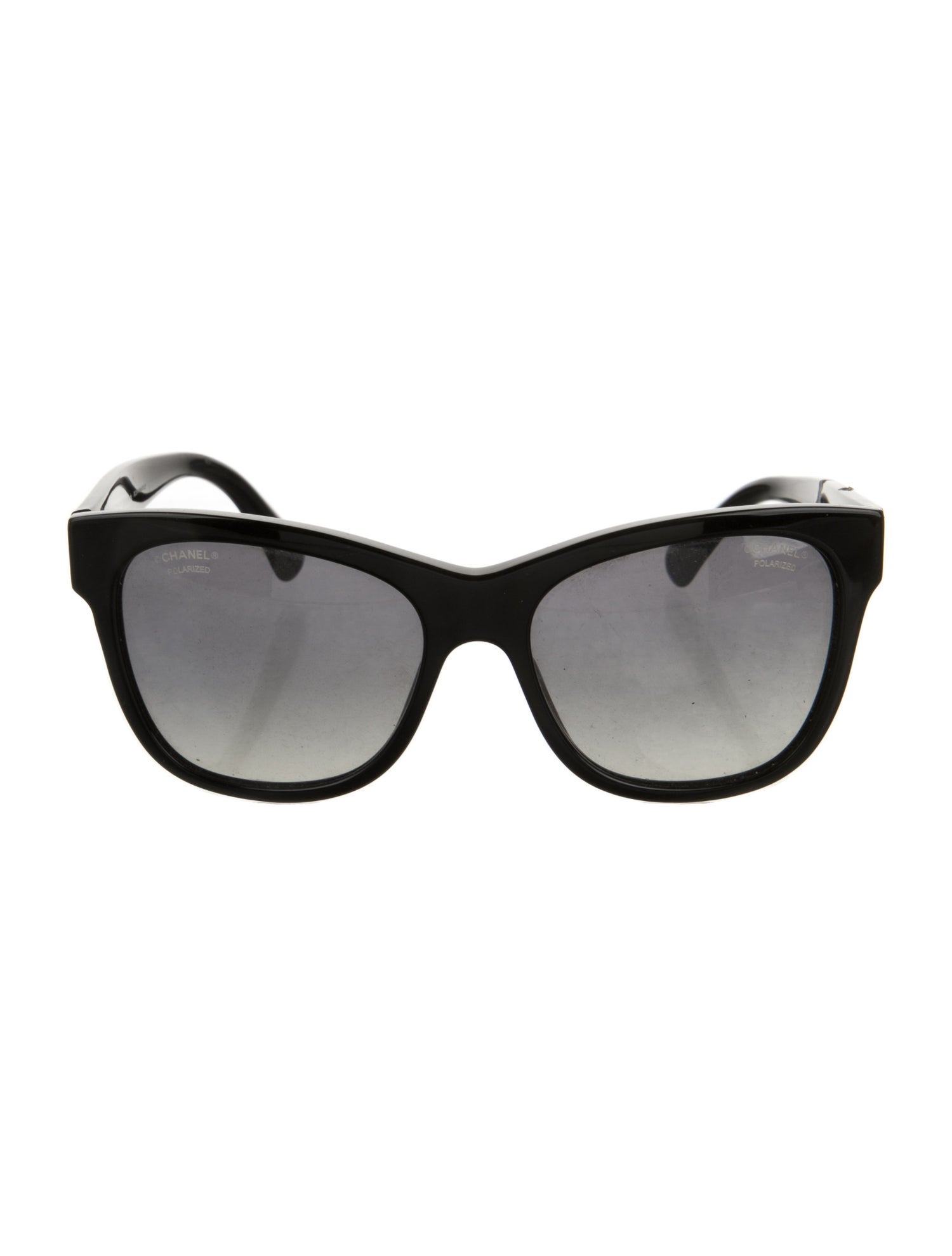 Chanel Interlocking CC Logo Wayfarer Sunglasses