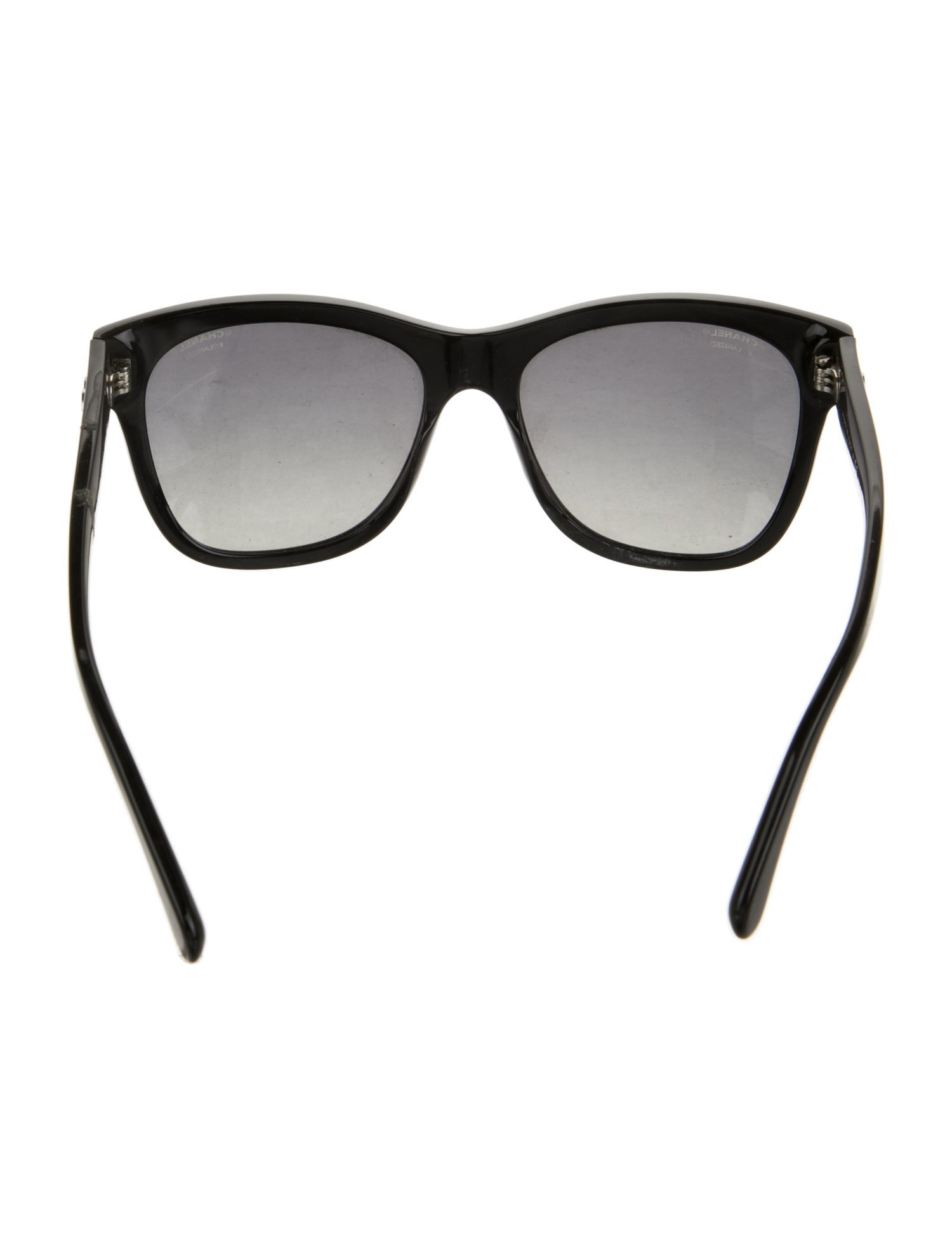 Chanel Interlocking CC Logo Wayfarer Sunglasses