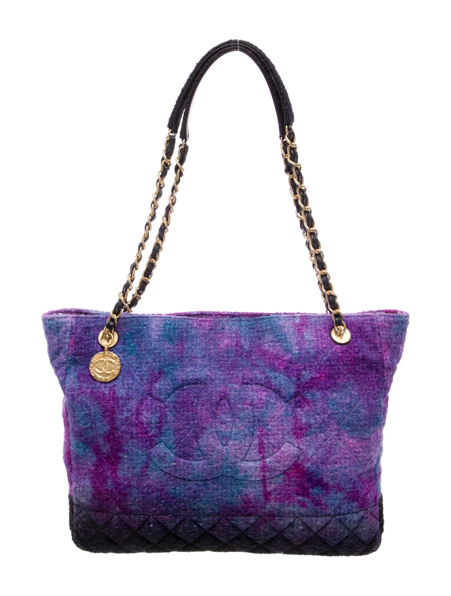 Chanel Tie-Dye Tweed Timeless Tote