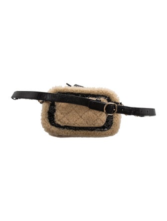 Chanel Shearling CC Mania Waist Bag