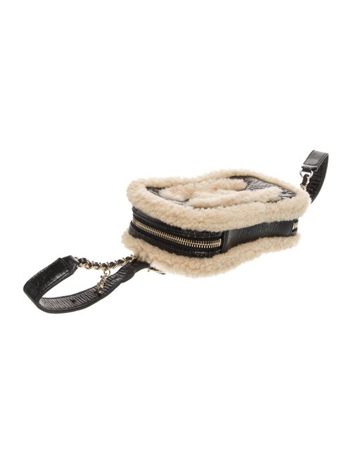 Chanel Shearling CC Mania Waist Bag