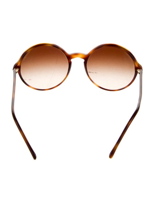Chanel Interlocking CC Logo Round Sunglasses