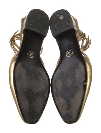 Chanel 2019 Interlocking CC Logo Flats