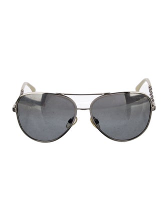 Chanel Aviator Tinted Sunglasses