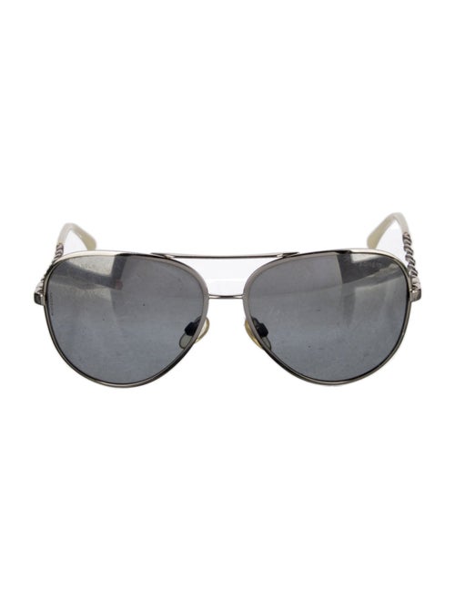 Chanel Aviator Tinted Sunglasses