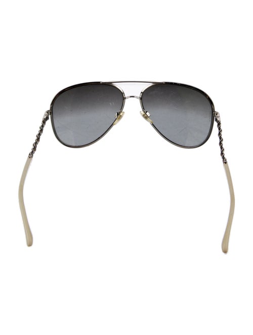 Chanel Aviator Tinted Sunglasses