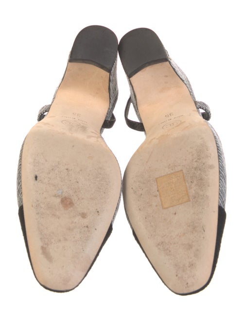 Chanel 2020 Interlocking CC Logo Slingback Sandals