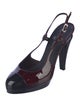 Chanel 2008 Patent Leather Slingback Pumps