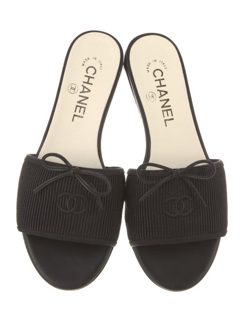 Chanel 2024 Interlocking CC Logo Slides