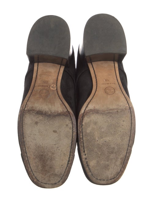 Chanel Interlocking CC Logo Suede Lace-Up Boots