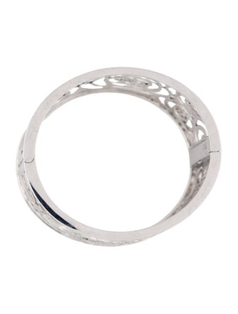 Chanel 18K Diamond Camélia Ajouré Bracelet