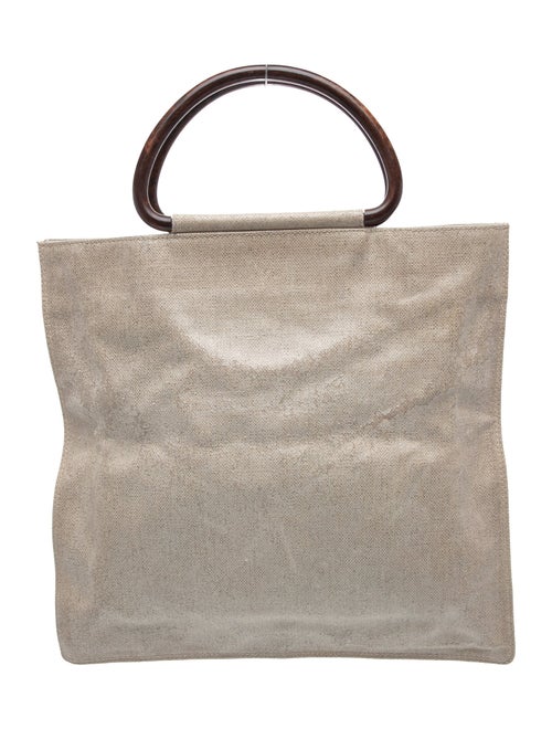 Chanel CC Wood Handle Bag