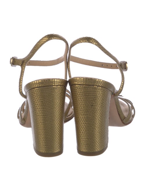 Chanel 2014 Interlocking CC Logo Sandals