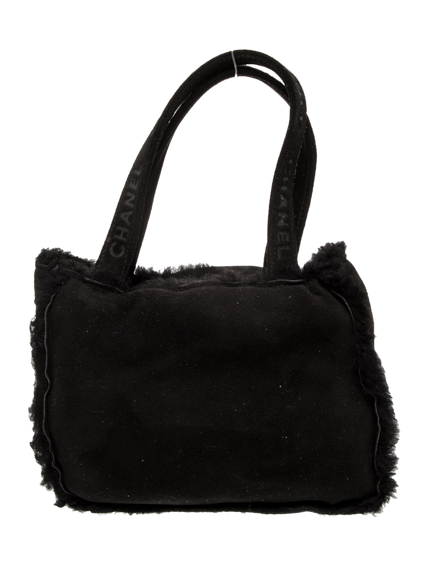 Chanel Shearling Mini Tote