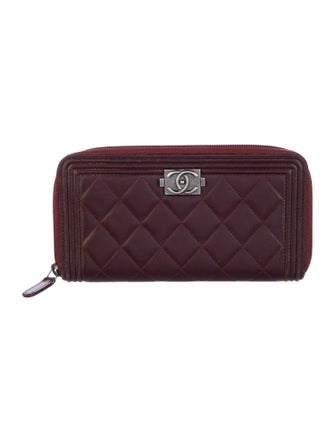 Chanel 2011-2012 Boy Continental Continental Wallet