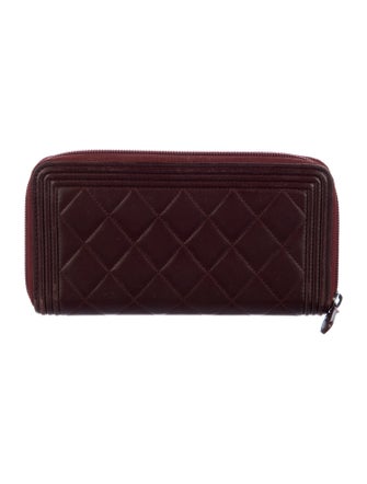Chanel 2011-2012 Boy Continental Continental Wallet