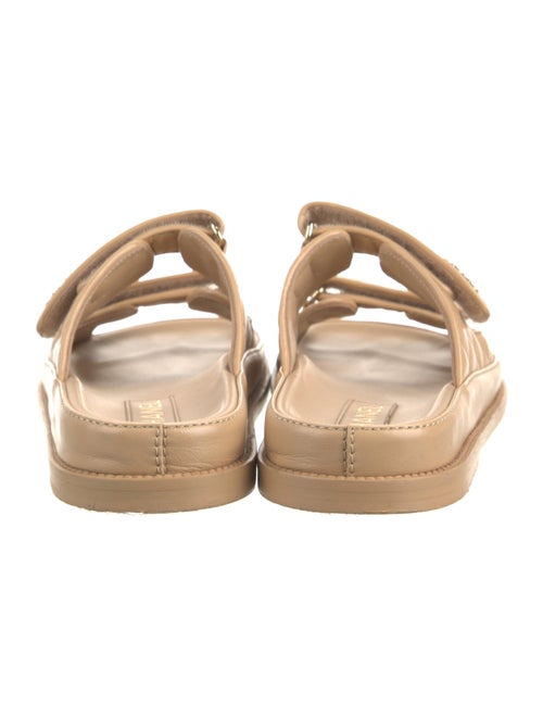 Chanel Gate No. 5 Interlocking CC Logo Slides