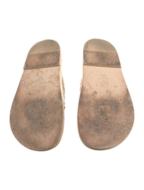 Chanel Gate No. 5 Interlocking CC Logo Slides