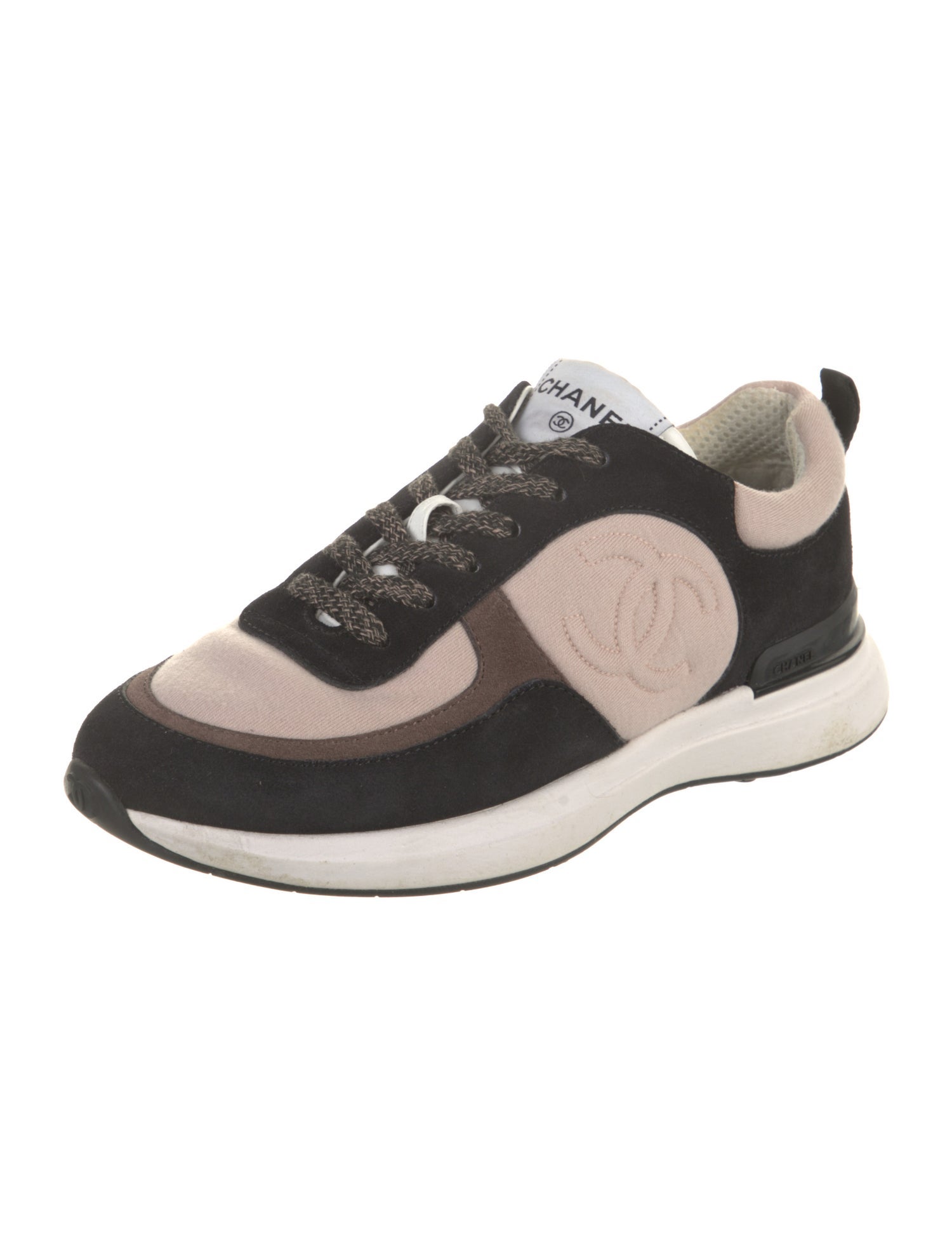 Chanel Interlocking CC Logo Sneakers