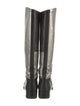 Chanel 2012 Interlocking CC Logo Riding Boots