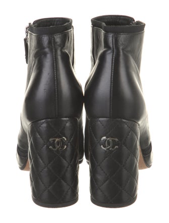 Chanel 2018 Interlocking CC Logo Boots