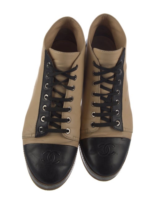 Chanel 2015 Interlocking CC Logo Sneakers