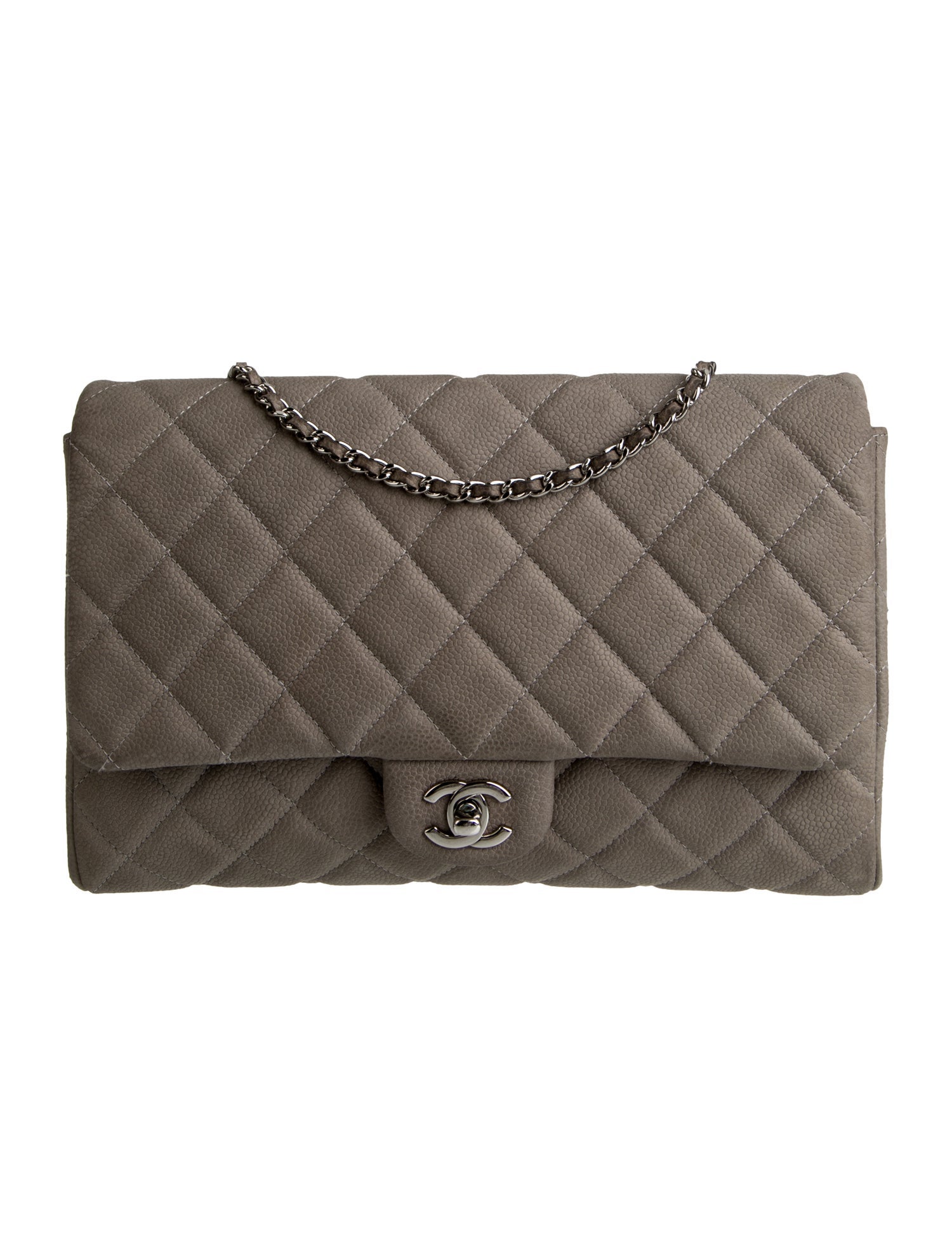 Chanel Quilted New Clutch w/ Chain