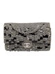 Chanel Medium Sequin Stripe Double Flap Bag