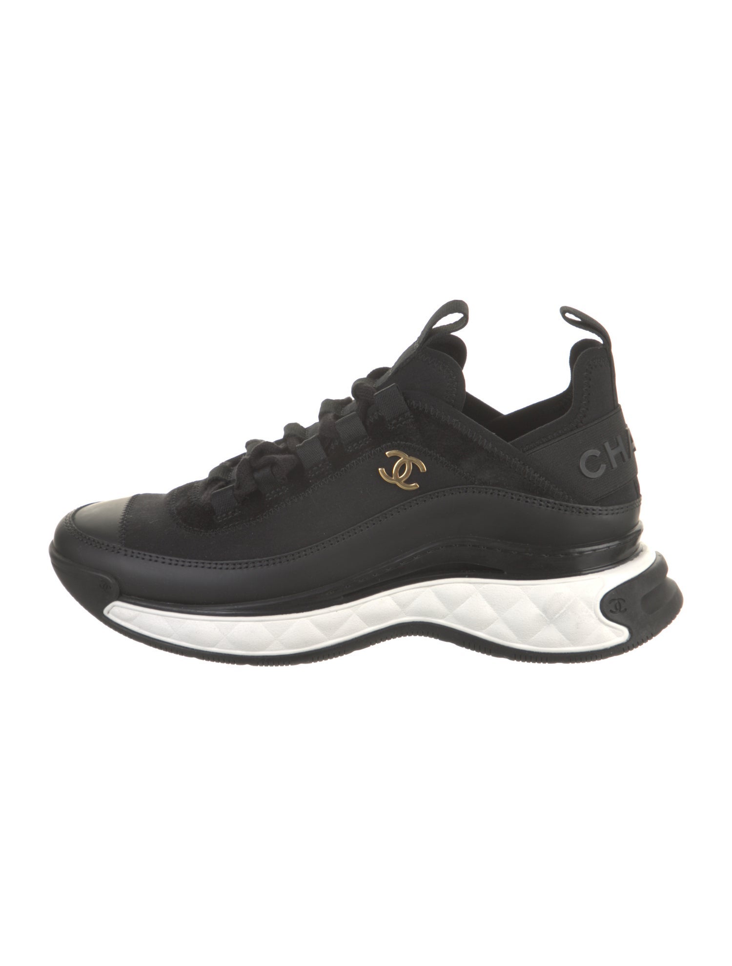 Chanel 2022 Interlocking CC Logo Sneakers