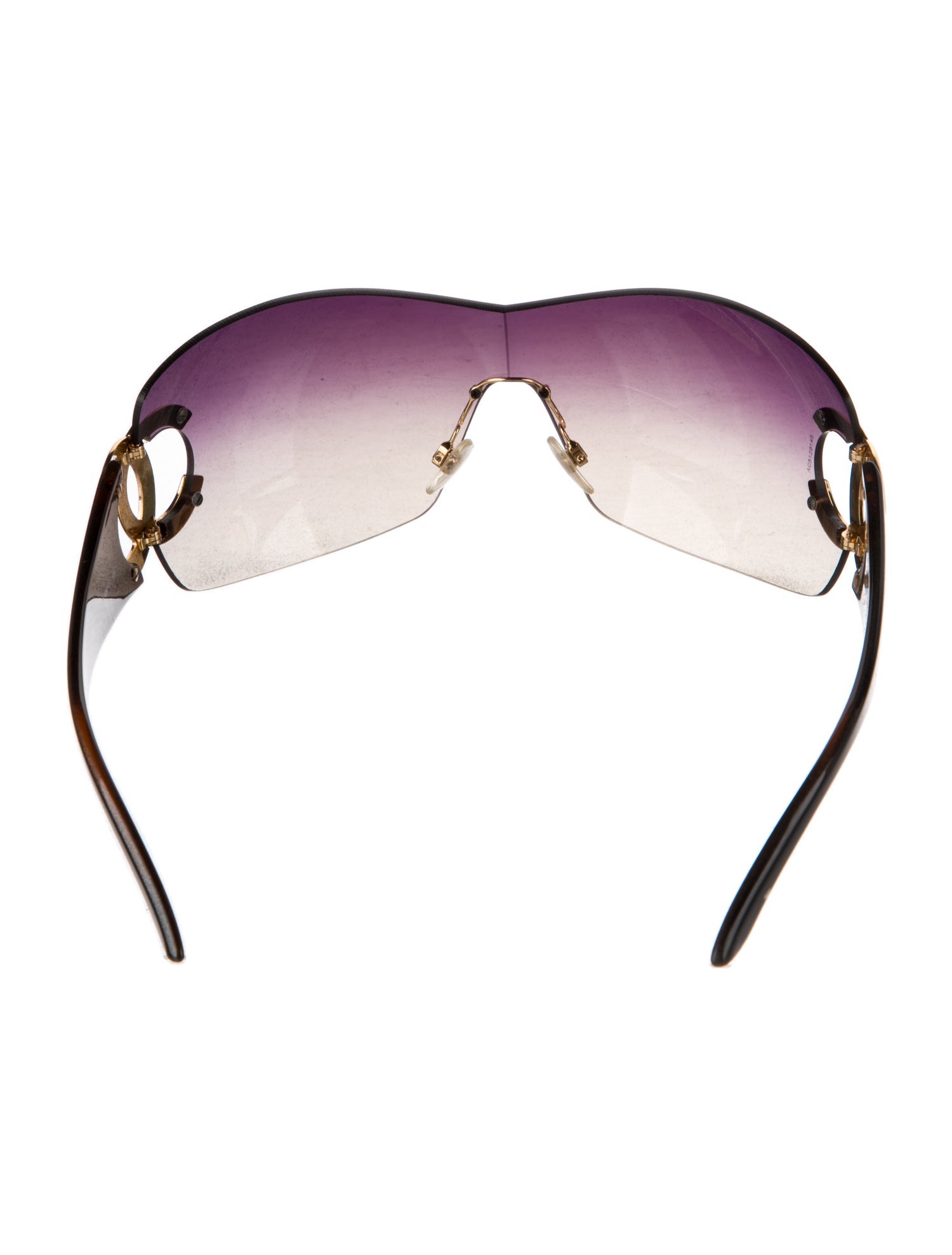 Chanel Vintage Interlocking CC Logo Sunglasses