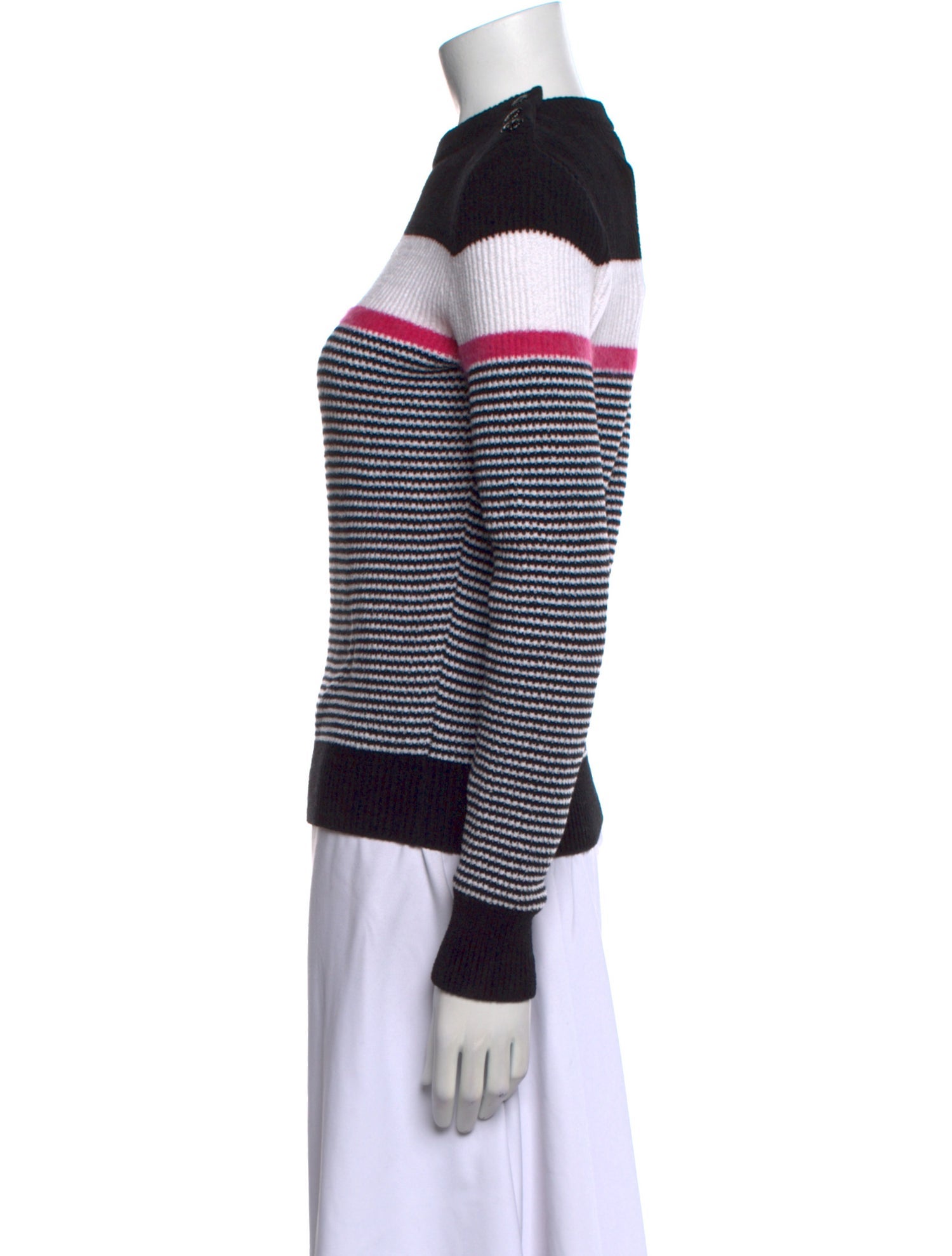Chanel 2022 Striped Sweater w/ Tags