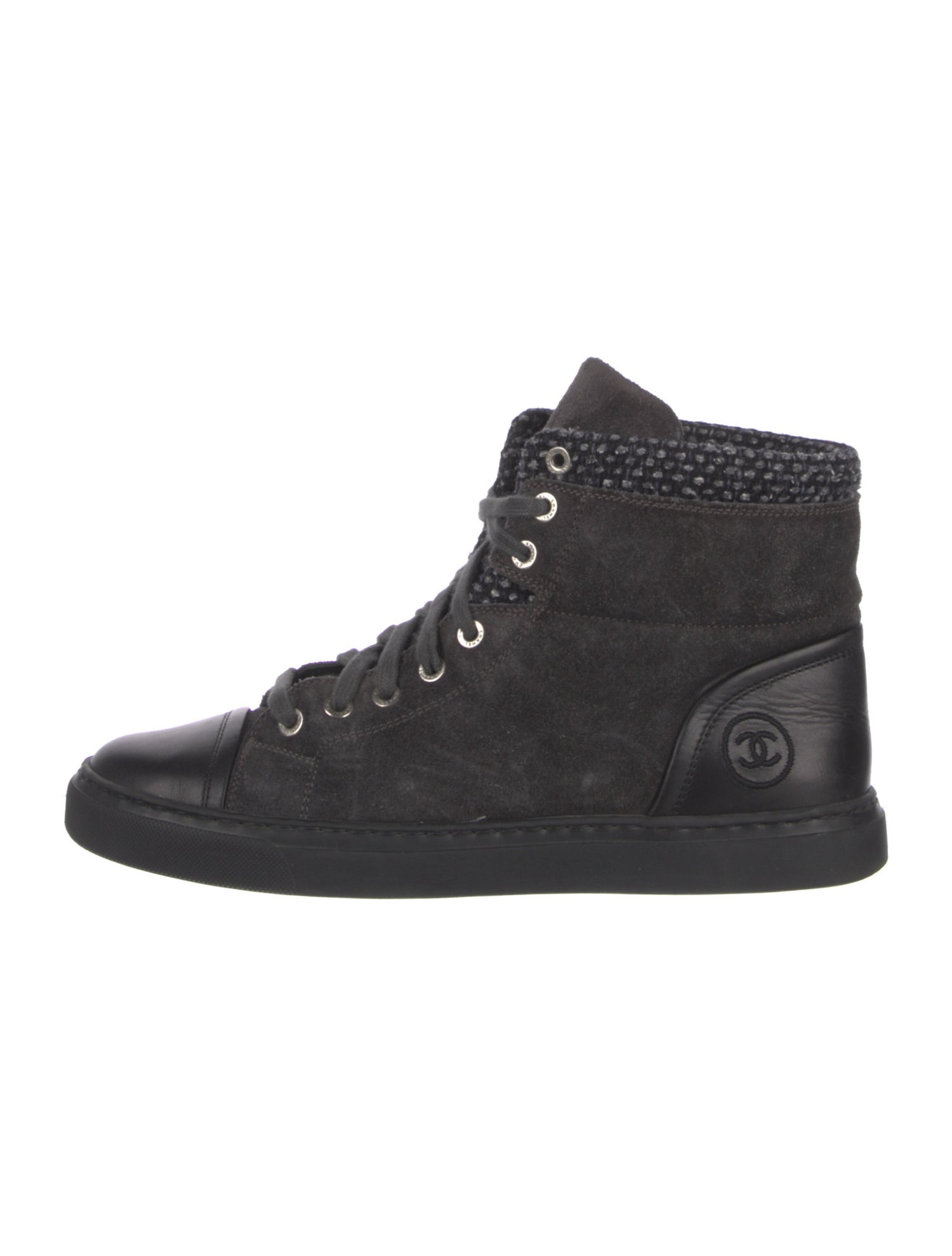 Chanel 2015 Interlocking CC Logo Sneakers