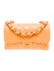 Chanel Medium Resin Chain Single Flap Bag
