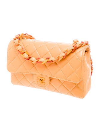 Chanel Medium Resin Chain Single Flap Bag