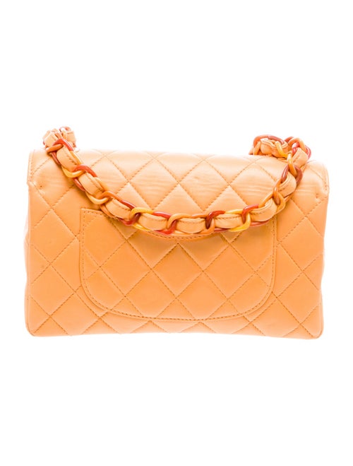 Chanel Medium Resin Chain Single Flap Bag