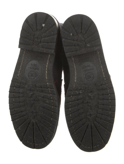 Chanel 2013 Interlocking CC Logo Moto Boots