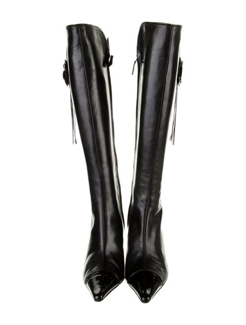 Chanel 2001 Interlocking CC Logo Boots