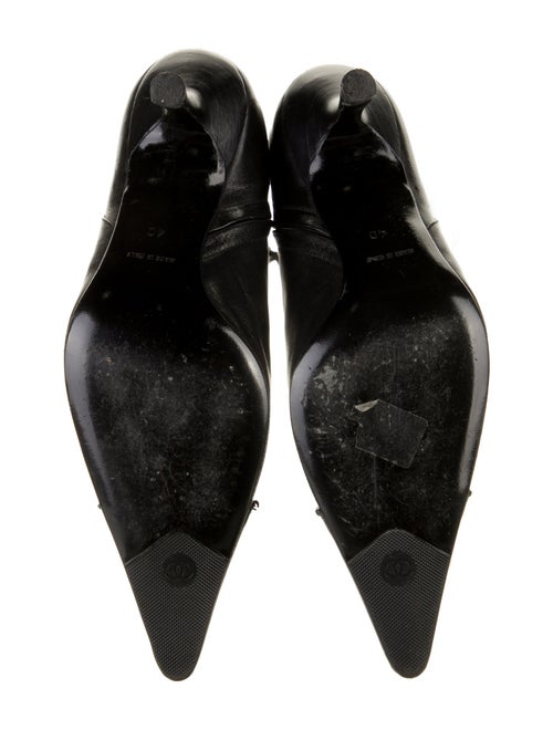 Chanel 2001 Interlocking CC Logo Boots