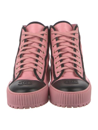 Chanel 2021 Interlocking CC Logo Sneakers