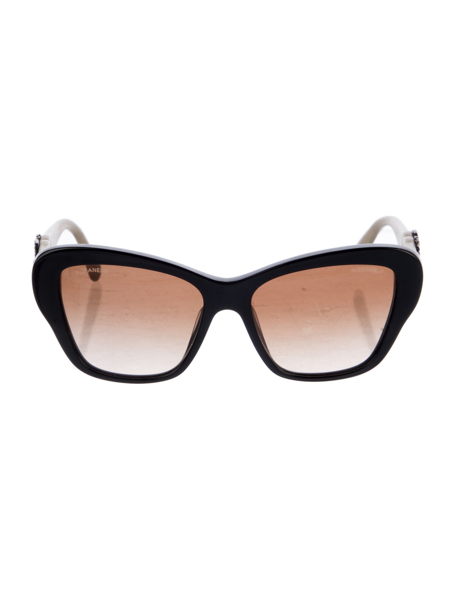 Chanel Interlocking CC Logo Cat-Eye Sunglasses