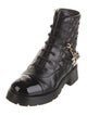 Chanel 2022 Interlocking CC Logo Combat Boots