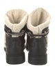 Chanel 2019 Interlocking CC Logo Lace-Up Boots