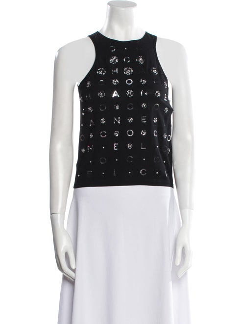 Chanel 2021 Silk Crop Top