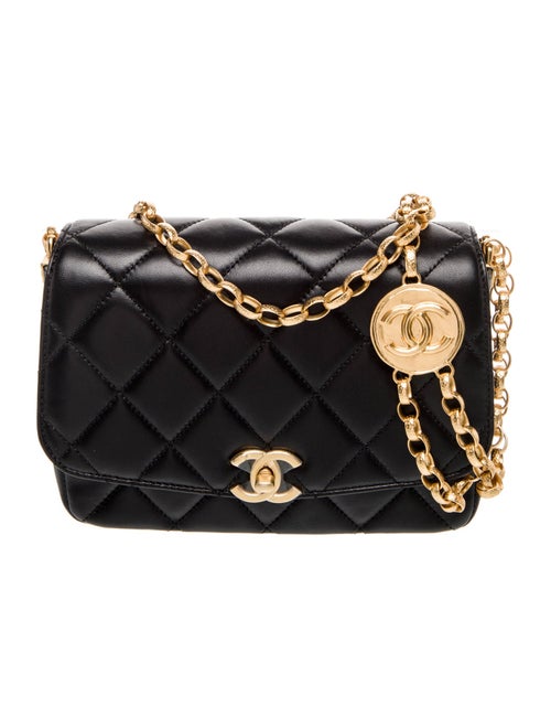 Chanel Quilted CC Coin Flap Bag